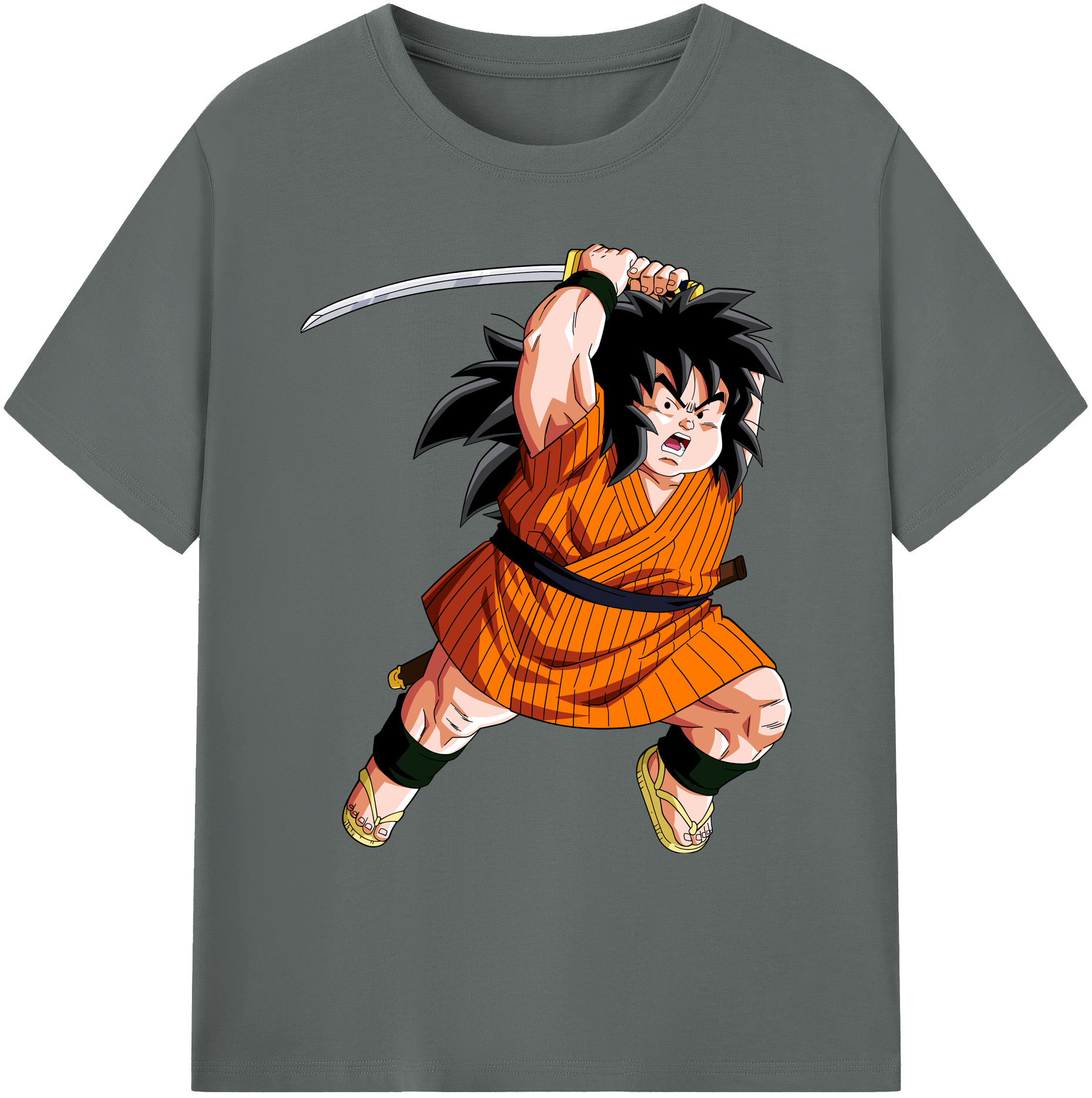 （画像用） ドラゴンボール やじろべえ DRAGON BALL Yajirobe 綿100％ メンズ半袖Tシャツ｜肌触りやわらか＆通気性